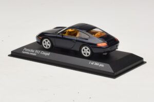 Porsche 911 991 Turbo S Blå Metallic Minichamps 1:43 410062220 Metal — billede 3 af 4