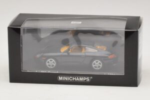 Porsche 911 991 Turbo S Blå Metallic Minichamps 1:43 410062220 Metal — billede 4 af 4