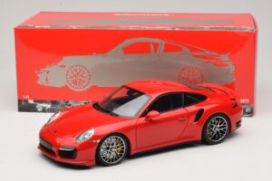 Porsche 911 991 Turbo S Rød Minichamps 1:18 110062320 Metal — billede 8 af 8