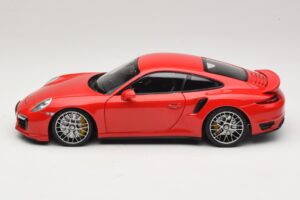 Porsche 911 991 Turbo S Rød Minichamps 1:18 110062320 Metal — billede 4 af 8