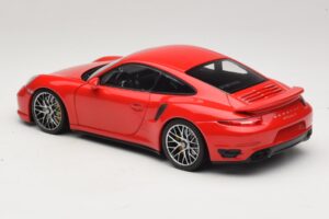 Porsche 911 991 Turbo S Rød Minichamps 1:18 110062320 Metal — billede 7 af 8