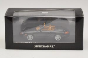 Porsche 911 996 Cabriolet Sort Metallic Minichamps 1:43 400061090 Metal — billede 4 af 4
