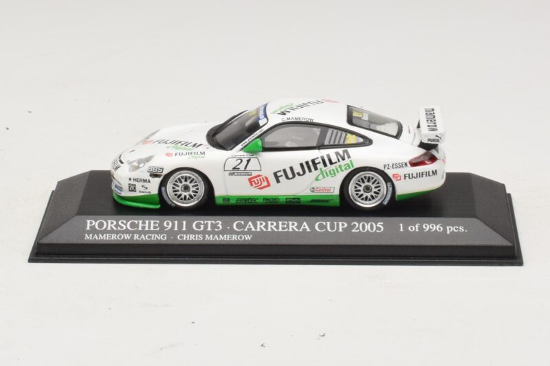 Porsche 911 996 GT3 Cup #21 Mamerow Porsche Carrera Cup Deutschland 2005 Minichamps 1:43 403056221 Metal