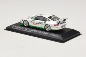 Porsche 911 996 GT3 Cup #21 Mamerow Porsche Carrera Cup Deutschland 2005 Minichamps 1:43 403056221 Metal — billede 3 af 4