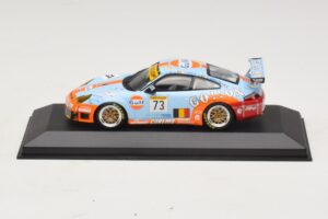Porsche 911 996 GT3 RSR Gulf #73 Lefort / Lambert 1000km Spa 2005 Minichamps 1:43 400056473-P1 Metal