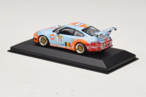 Porsche 911 996 GT3 RSR Gulf #73 Lefort / Lambert 1000km Spa 2005 Minichamps 1:43 400056473-P1 Metal — billede 3 af 4