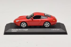 Porsche 911 996 Rød Minichamps 1:43 400061181 Metal