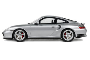 Porsche 911 996 Turbo Polar Silver GT Spirit 1:18 GT567 Resin — billede 3 af 5