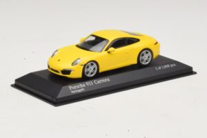Porsche 911 996 Gul Minichamps 1:43 400061182 Metal — billede 2 af 4