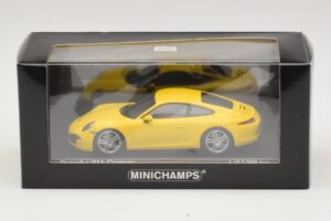 Porsche 911 996 Gul Minichamps 1:43 400061182 Metal — billede 4 af 4