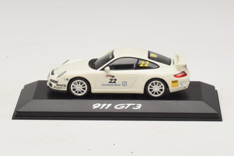 Porsche 911 997 GT3 #22 Hvid Minichamps 1:43 WAP020102016 Metal