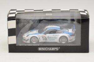 Porsche 911 997 GT3 R #53 Vannelet / Pyroles Class Winners 24 Hours of Spa 2010 Minichamps 1:43 400108953 Metal — billede 4 af 4