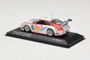 Porsche 911 997 GT3 RSR GT2 #76 R. Narac / J-K. Vernay / P. Pilet 24 Hours of Le Mans 2010 Minichamps 1:43 410106976 Metal — billede 3 af 4