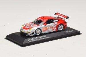 Porsche 911 997 GT3 RSR GT2 #80 S. Neiman / D. Law 24 Hours of Le Mans 2010 Minichamps 1:43 410106980 Metal — billede 2 af 4