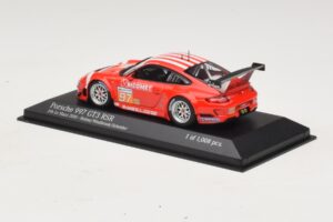 Porsche 911 997 GT3 RSR GT2 #97 M. Holzer / R. Westbrook 24 Hours of Le Mans 2010 Minichamps 1:43 410106997 Metal — billede 3 af 4