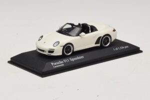 Porsche 911 997 Speedster Hvid Minichamps 1:43 400069531 Metal — billede 2 af 4