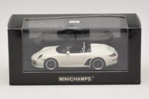 Porsche 911 997 Speedster Hvid Minichamps 1:43 400069531 Metal — billede 4 af 4