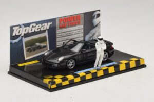Porsche 911 997 Turbo Cabriolet Sort Top Gear Edition Minichamps 1:43 519436930 Metal — billede 2 af 5