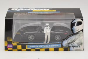Porsche 911 997 Turbo Cabriolet Sort Top Gear Edition Minichamps 1:43 519436930 Metal — billede 5 af 5