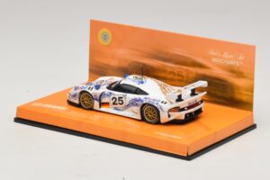 Porsche 911 GT1 #25 B. Wollek / T. Boutsen / H-J. Stuck 24 Hours of Le Mans 1996 Minichamps 1:43 403966625 Metal — billede 3 af 5