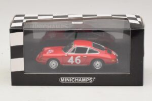 Porsche 911 S #46 Cahier / Killy Class Winners Targa Florio 1967 Minichamps 1:43 430676746 Metal — billede 4 af 4