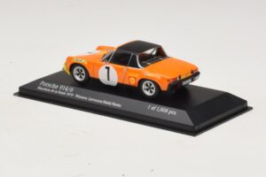 Porsche 914/6 #1 G. Larrousse / H. Marko Winners Marathon de la Route 1970 Minichamps 1:43 400706501 Metal — billede 3 af 4
