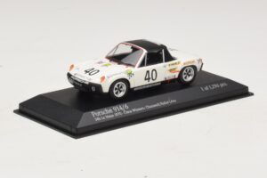Porsche 914/6 #40 G. Chasseuil / C. Ballot-Lena Class Winners 24 Hours of Le Mans 1970 Minichamps 1:43 400706540 Metal — billede 2 af 4