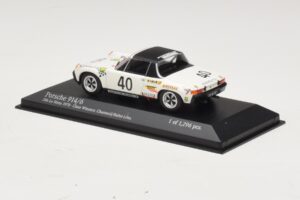 Porsche 914/6 #40 G. Chasseuil / C. Ballot-Lena Class Winners 24 Hours of Le Mans 1970 Minichamps 1:43 400706540 Metal — billede 3 af 4