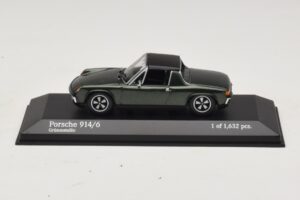Porsche 914/6 Grøn Minichamps 1:43 400065060 Metal
