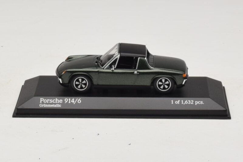 Porsche 914/6 Grøn Minichamps 1:43 400065060 Metal