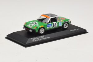 Porsche 914/6 Max Moritz Racing #69 Quist / Krumm 24 Hours of Le Mans 1971 Minichamps 1:43 400716569 Metal — billede 2 af 4