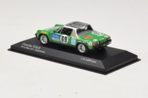 Porsche 914/6 Max Moritz Racing #69 Quist / Krumm 24 Hours of Le Mans 1971 Minichamps 1:43 400716569 Metal — billede 3 af 4
