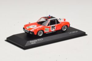 Porsche 914/6 ONS R2 Rød Minichamps 1:43 400746500 Metal — billede 2 af 4