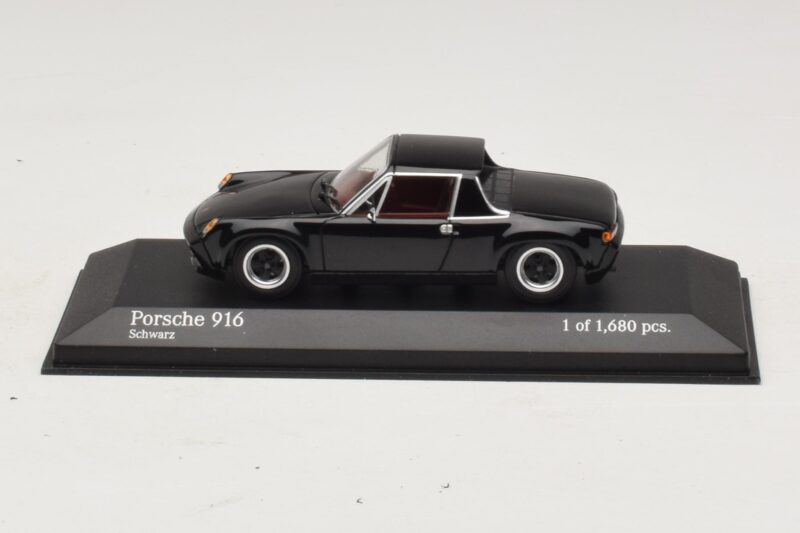 Porsche 916 Sort Minichamps 1:43 Porsche 916 Sort Minichamps 1:43 400066060 Metal
