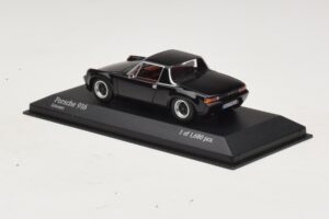 Porsche 916 Sort Minichamps 1:43 400066060 Metal — billede 3 af 4