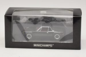 Porsche 916 Sort Minichamps 1:43 400066060 Metal — billede 4 af 4