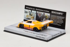 Porsche 917/10 #2 W. Kauhsen Farewell In The Snow Nurburgring 1973 Minichamps 1:43 437736592 Metal — billede 3 af 5