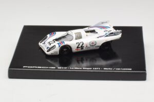 Porsche 917K #22 H. Marko / G. van Lennep Martini Racing 24 Hours of Le Mans Vinder 1971 Kassette Udgave Minichamps 1:43 WAP0