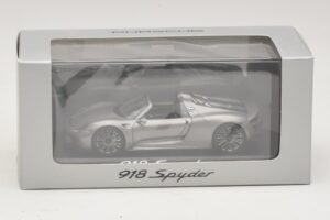 Porsche 918 Spyder Grå Metallic Minichamps 1:43 WAP0201000E Metal — billede 4 af 4