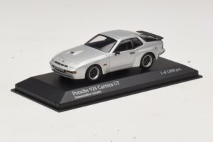 Porsche 924 Carrera GT Sølv Minichamps 1:43 400066121 Metal — billede 2 af 4