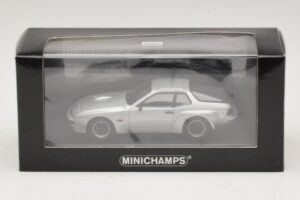 Porsche 924 Carrera GT Sølv Minichamps 1:43 400066121 Metal — billede 4 af 4