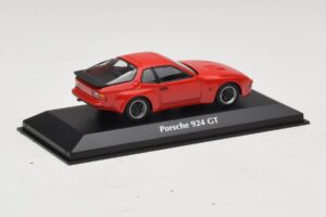 Porsche 924 GT Rød Maxichamps 1:43 940066120 Metal — billede 2 af 4
