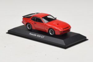 Porsche 924 GT Rød Maxichamps 1:43 940066120 Metal — billede 3 af 4