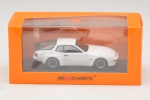 Porsche 924 GT Hvid Maxichamps 1:43 940066121 Metal — billede 4 af 4