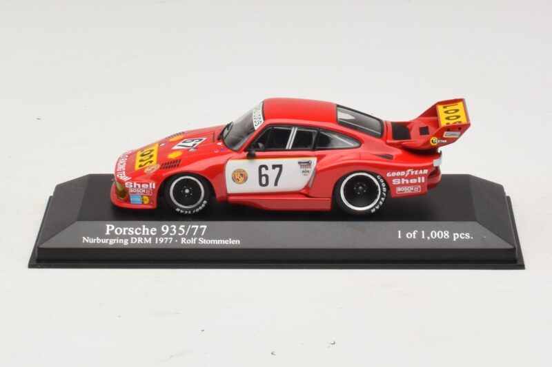 Porsche 935/77 #67 R. Stommelen Nurburgring DRM Champion 1977 Minichamps 1:43 Porsche 935/77 #67 R. Stommelen Nurburgring DRM Champion 1977 Minichamps 1:43 400776367 Metal