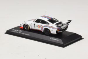 Porsche 935 Martini Racing #1 R. Stommelen / M. Schurti Winner Dijon 6 Hours 1976 Minichamps 1:43 400766311 Metal — billede 3 af 4