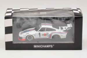 Porsche 935 Martini Racing #1 R. Stommelen / M. Schurti Winner Dijon 6 Hours 1976 Minichamps 1:43 400766311 Metal — billede 4 af 4