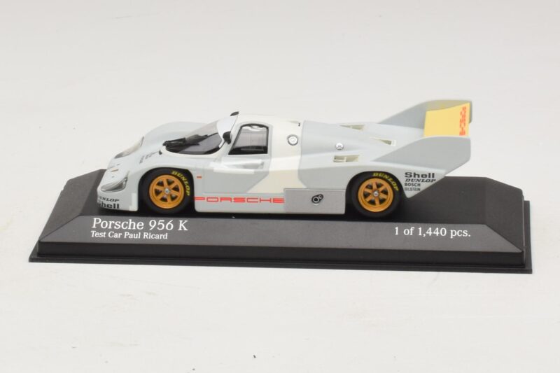 Porsche 956K Test Paul Ricard 1982 Minichamps 1:43 400826700 Metal