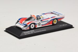 Porsche 956L #12 C. Yver / Cohen 24 Hours of Le Mans 1986 Minichamps 1:43 430866512 Metal — billede 2 af 4
