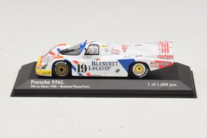 Porsche 956L #19 T. Boutsen / D. Theys 24 Hours of Le Mans 1986 Minichamps 1:43 430866519 Metal